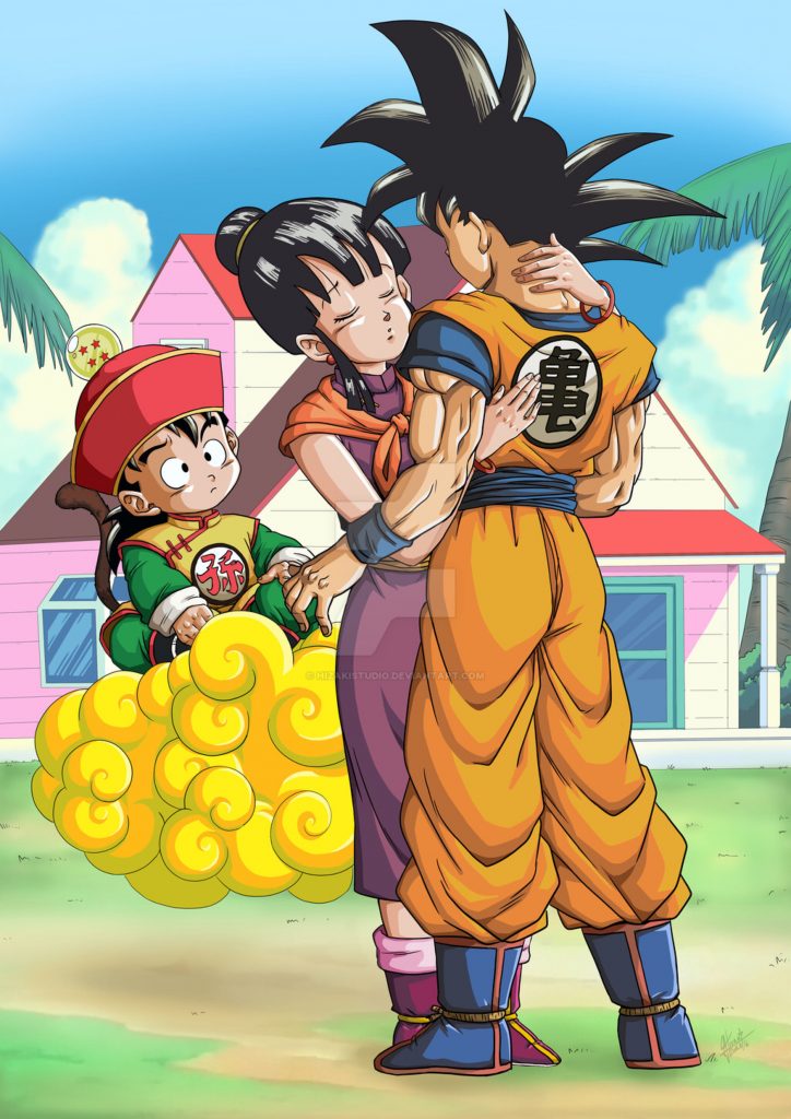 Goku Y Su Familia