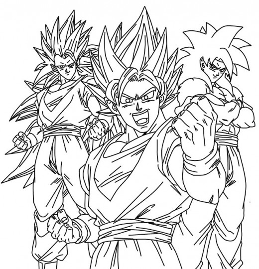 Featured image of post Goku Fase 1000 Para Colorear