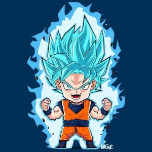 Goku ssj dios azul