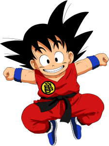 Goku cuando era niño