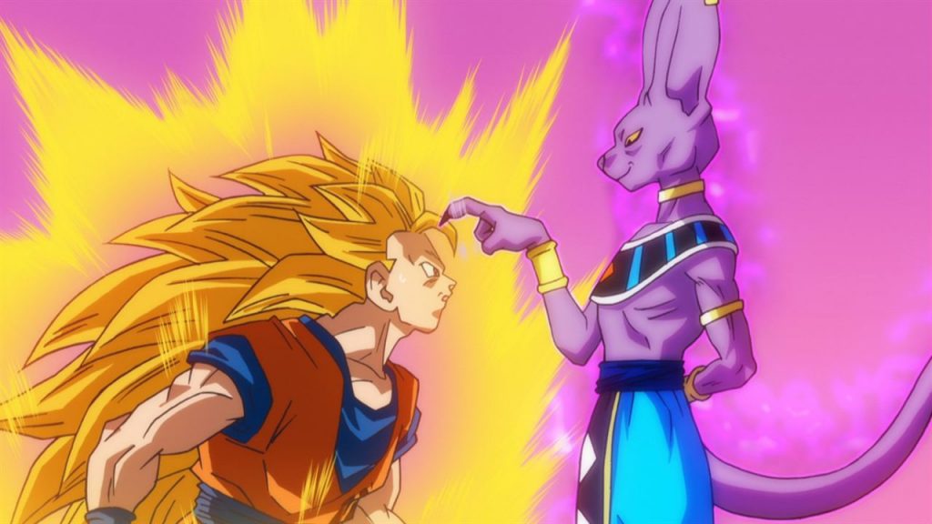 Imágenes de Goku la batalla de los Dioses