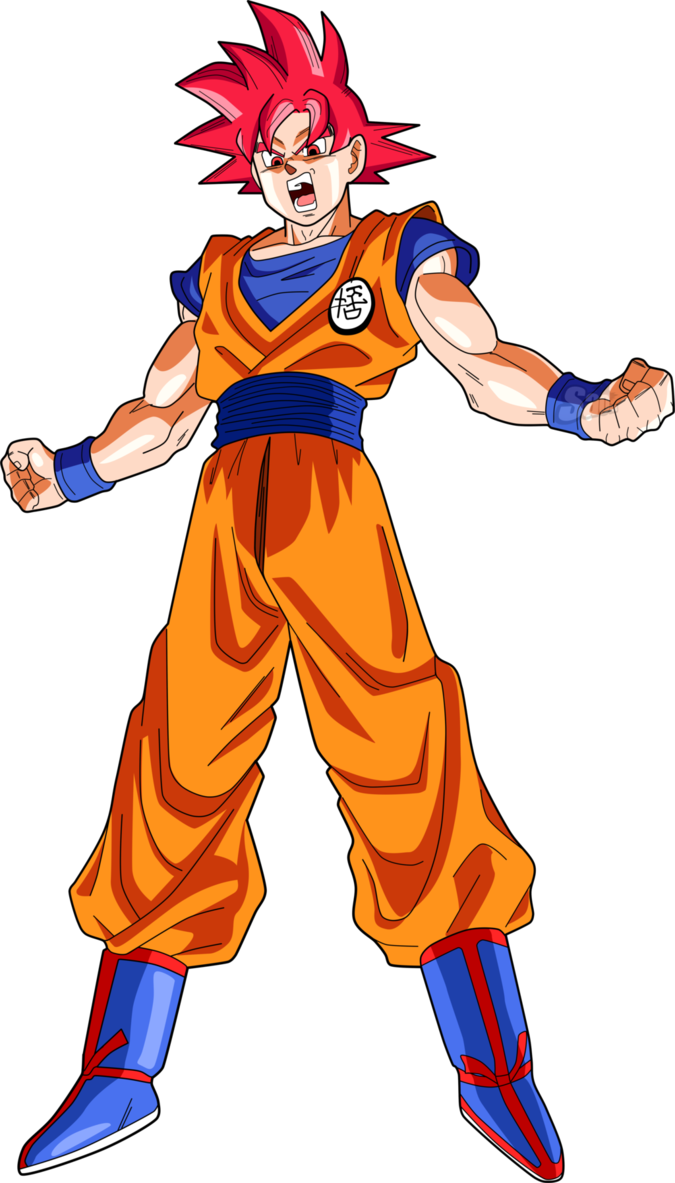 Goku y vegeta fase dios