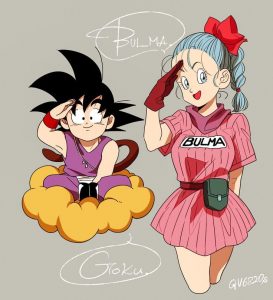 Goku y Bulma