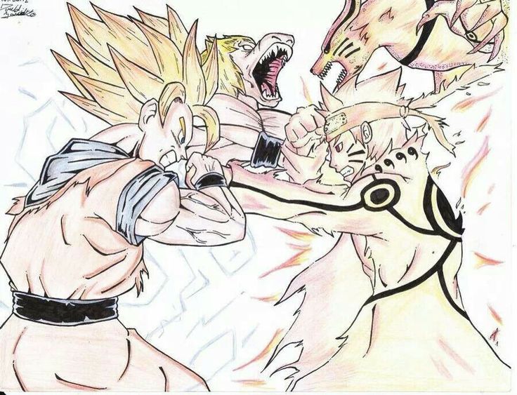 Goku vs Naruto