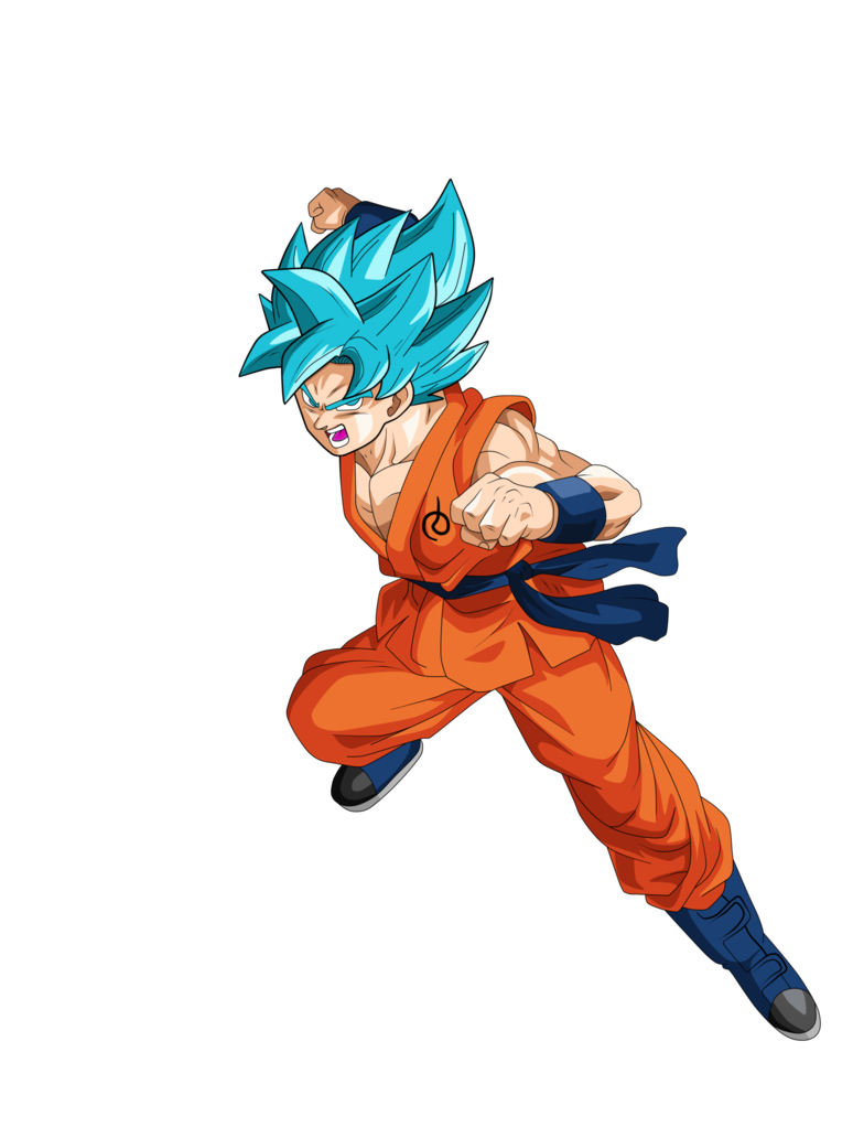 Goku dios azul