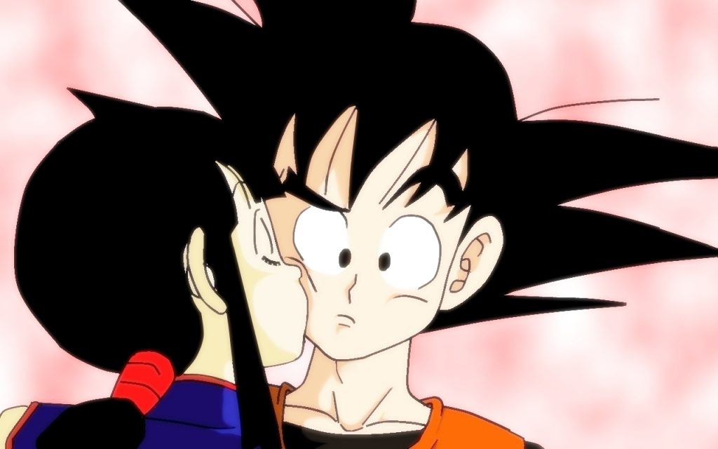 Goku Y Milk Besandose