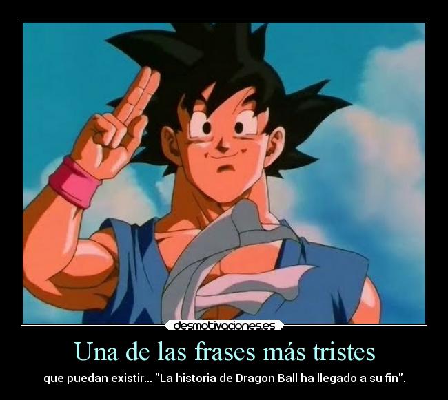 Goku con frases