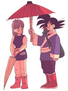 Goku y Bulma