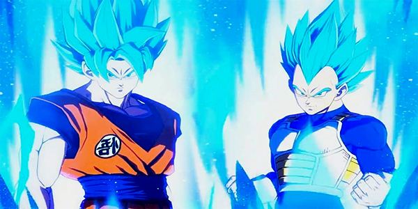 imagenes de Goku y Vegeta fase dios