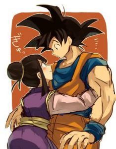 imagenes de Goku románticas
