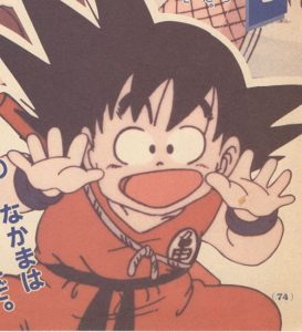 Goku riendose