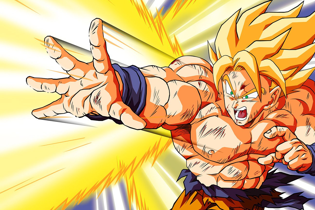 imagenes de Goku musculoso