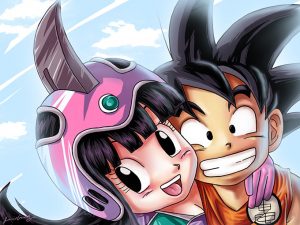 imagenes de Goku románticas