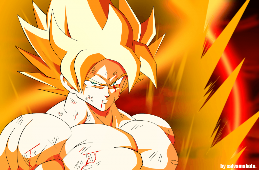 imagenes de Goku musculoso
