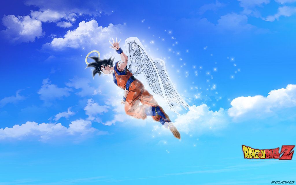 imagenes de goku angel